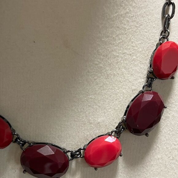 Premier Designs Pink and Purple Statement Necklace #PDNK2 - Picture 3 of 5